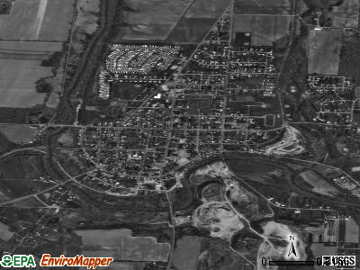 Navarre satellite photo by USGS