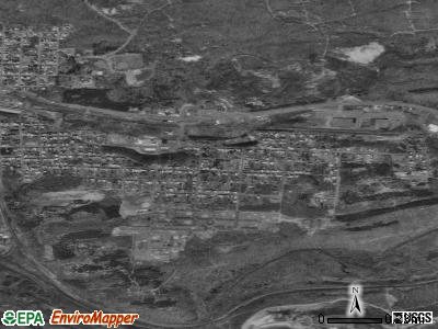 Marshallton satellite photo by USGS