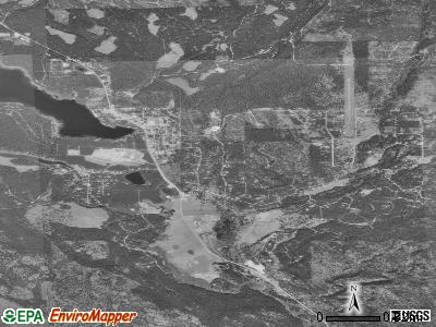 Seeley Lake satellite photo by USGS