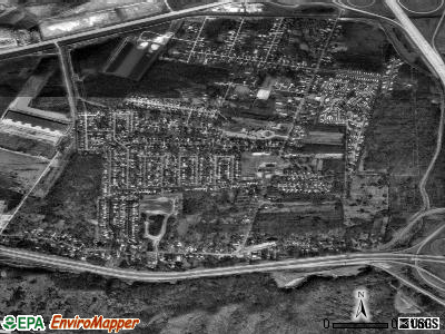 Minor Lane Heights satellite photo by USGS