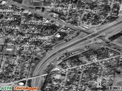 Charlack satellite photo by USGS