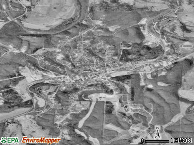 Steelville satellite photo by USGS