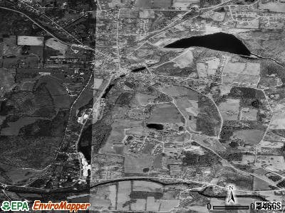North Bennington satellite photo by USGS