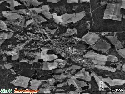 Broxton satellite photo by USGS