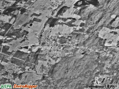 Clintondale satellite photo by USGS