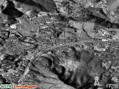 Jefferson satellite photo by USGS