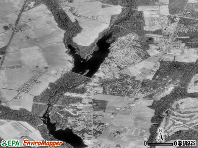 Olivet satellite photo by USGS