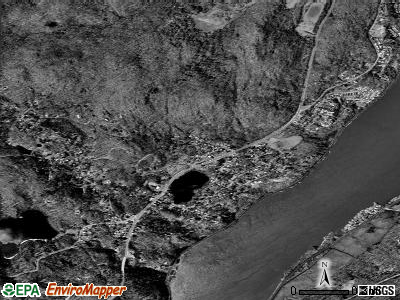Fort Montgomery satellite photo by USGS