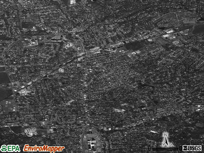 Huntington Station satellite photo by USGS