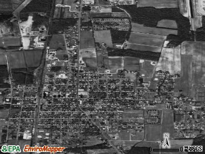 Delmar satellite photo by USGS