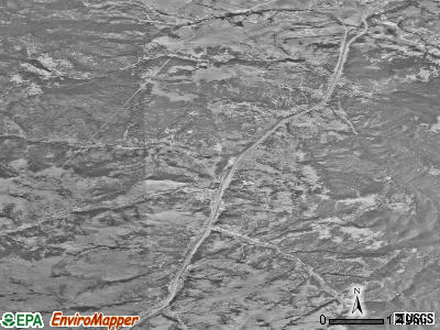 Clancy satellite photo by USGS