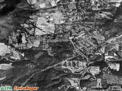 Avery Creek satellite photo by USGS