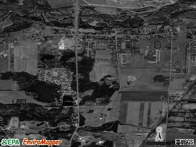 Yorkshire satellite photo by USGS