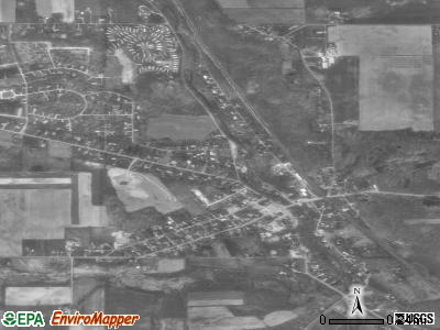 New Waterford satellite photo by USGS
