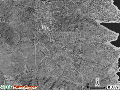 Elephant Butte satellite photo by USGS