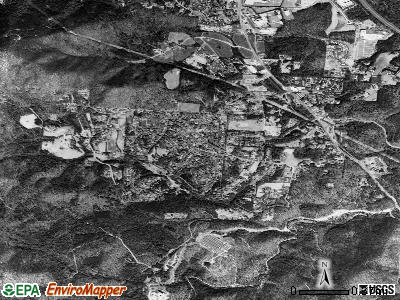 Bent Creek satellite photo by USGS