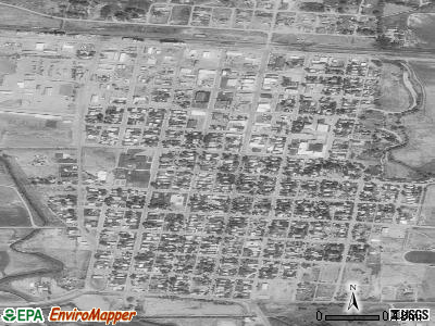 Chinook satellite photo by USGS