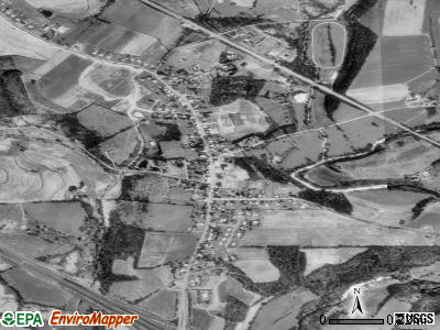 Myersville satellite photo by USGS