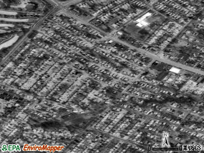 Country Club Hills satellite photo by USGS