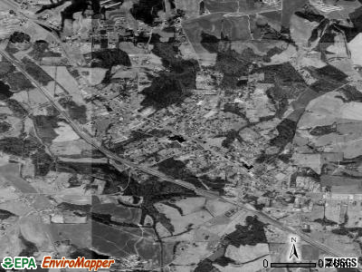 Bridgehampton satellite photo by USGS