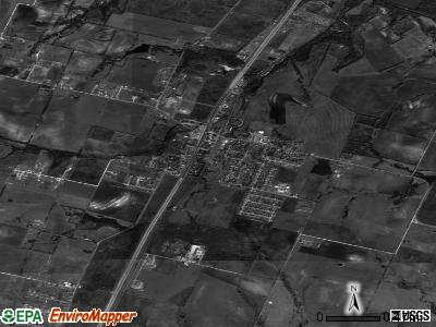 Troy satellite photo by USGS