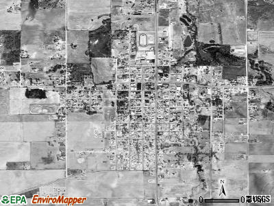Wheeler satellite photo by USGS