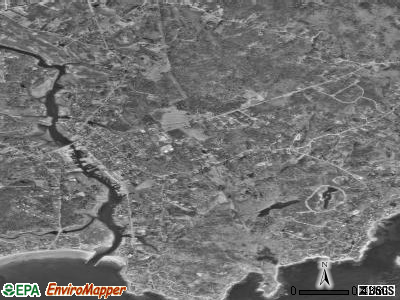 Kennebunkport satellite photo by USGS