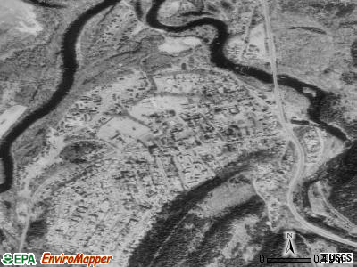 Tariffville satellite photo by USGS