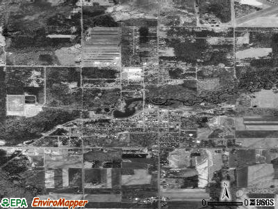Grantsburg satellite photo by USGS