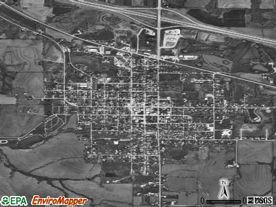 Barry satellite photo by USGS
