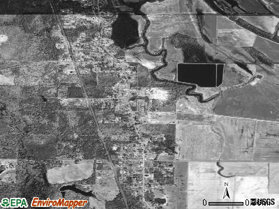 Wrightsville satellite photo by USGS