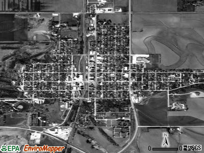 Oakland satellite photo by USGS