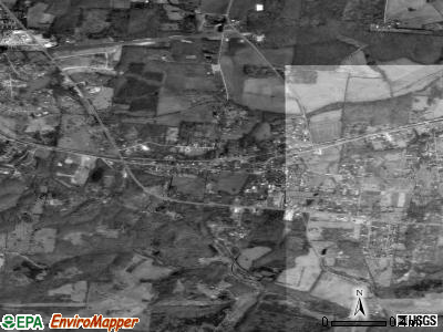 Burns satellite photo by USGS