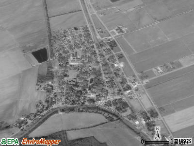 Lecompte satellite photo by USGS
