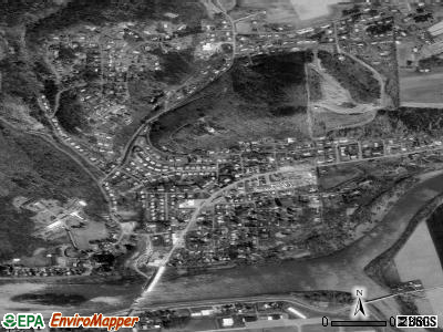 Dunnstown satellite photo by USGS