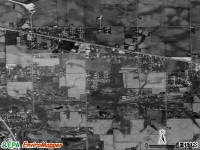Long Creek satellite photo by USGS