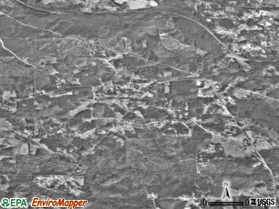Hiram satellite photo by USGS