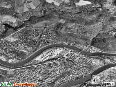 North Vandergrift-Pleasant View satellite photo by USGS