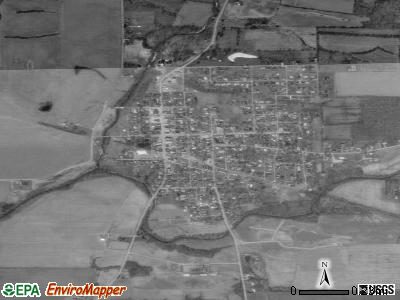 Lynchburg satellite photo by USGS