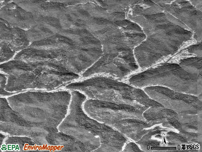 Coal Fork satellite photo by USGS
