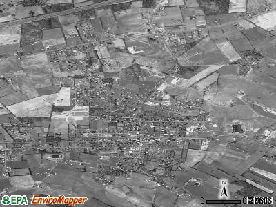Rural Retreat satellite photo by USGS