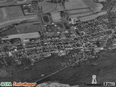 Elizabethville satellite photo by USGS