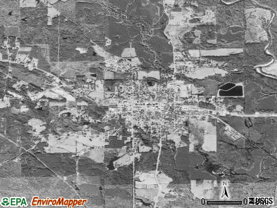Taylorsville satellite photo by USGS