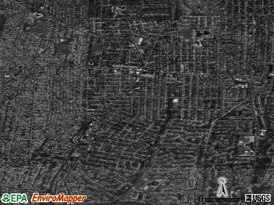 Franklin Square satellite photo by USGS