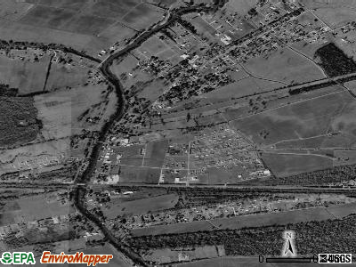 Livonia satellite photo by USGS
