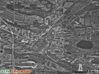 Clinton satellite photo by USGS