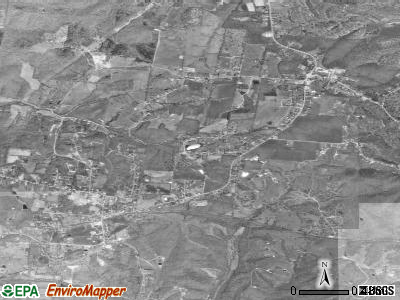 Tennessee Ridge satellite photo by USGS