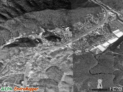 Weber City satellite photo by USGS