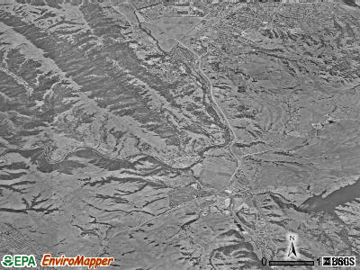 Sunol satellite photo by USGS
