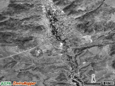 Cibecue satellite photo by USGS